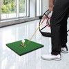 30 x 30 cm Golf Practice Mat, Portable Golf Tee