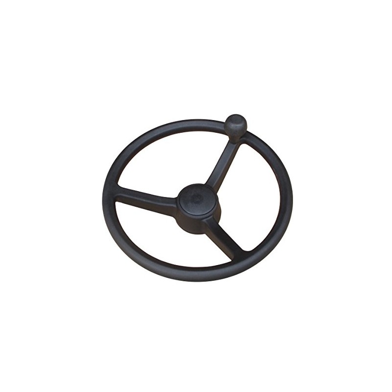 Hamiltonbobs Premium Quality Steering Wheel w/Spinner Knob Made for JCB.
