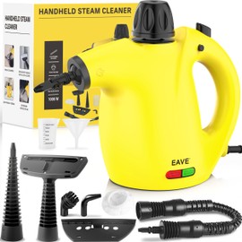 Handheld Steam Cleaner, Steamer for Cleaning, Portable Upholstery Steamer for Surface Cleaning, Hand Steam Cleaner for Furniture, Car Detailing, Home, Kitchen, Bathroom, Upholstery