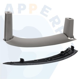 APPERFiT 350Z Door Pull Grip Handle & Carbon Fiber Trim 80978-CD001 80932-CD000 for Interior Door Panel Right Passenger Side Compatible with Nissan 350Z 2003-2005 Accessories Parts
