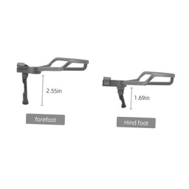 Kisangel 4Pcs Propeller Protective Guard for AIR 2/2S Foldable Mechanism Drone Propeller Bumper Accessories for Secure Flight Grey