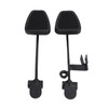 Throttle Brake Pedal Durable Metal Rubber Gas Accelerator Pedal for