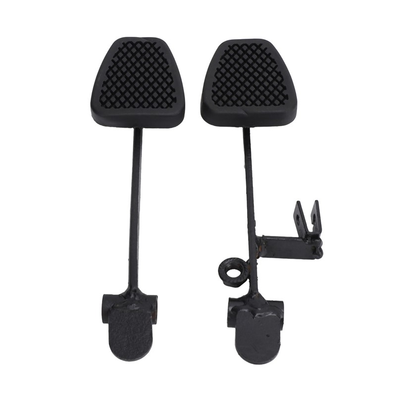 Throttle Brake Pedal Durable Metal Rubber Gas Accelerator Pedal for