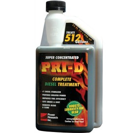 PRI-D Fuel Stabilizer - Lubricity Stability Complete Diesel Treatment for All 2 and 4 Stroke ENGINES-32Oz-2 Pack