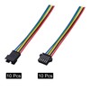 sourcing map Male to Female 5Pin Breadboard Jumper Wire 2.54mm