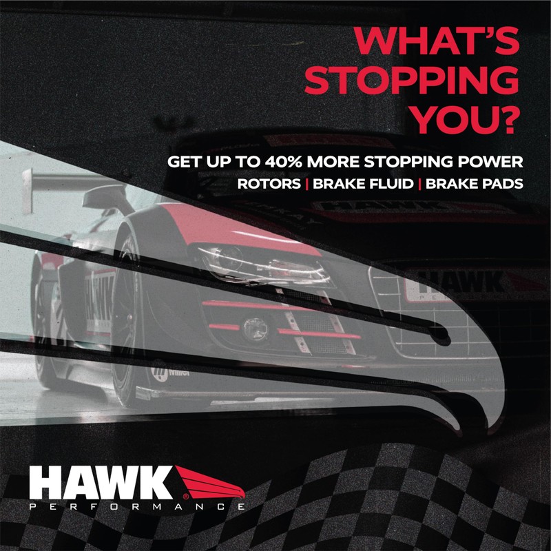 Hawk Performance HB370N.559 HP Plus Crossover Street/Motorsport Brake Pads