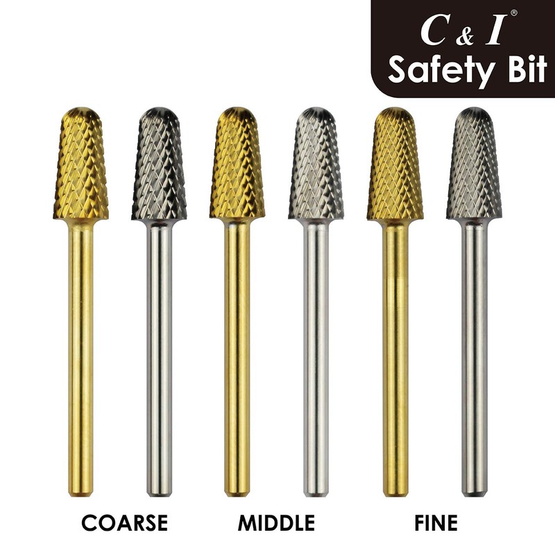 Safety Bit Carbide Nail Drill Electric Manicure Nail Drill for