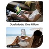 2-in-1 Lap Desk & Kindle Pillow Stand with Beanbag