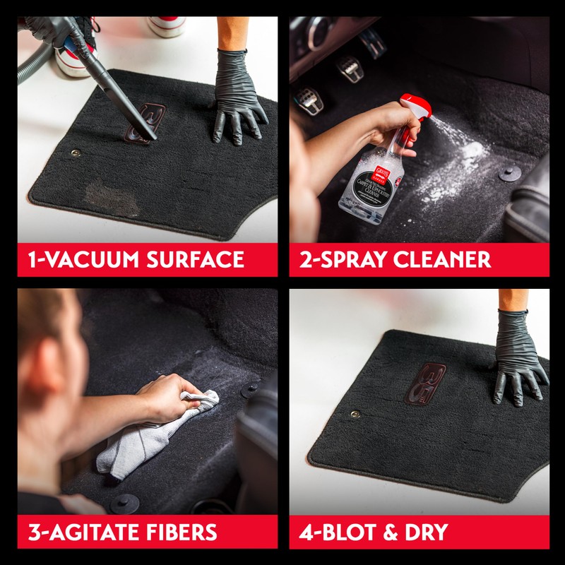 Griot's Garage Odor Neutralizing Carpet and Upholstery Cleaner for Car