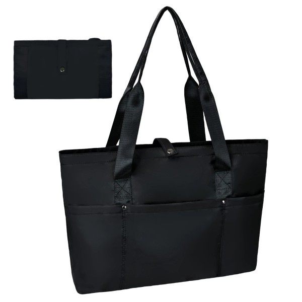 Unbranded Tote Bag for Women, Foldable Tote Bag With Zipper