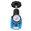 Air Pressure Regulator Miniature Pneumatic Reducing Valve Regulating Control GaugeQTYH‑08