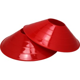 FYSSHUO Multi Colored Sports Disc Cones with Carrier (Set of 50)