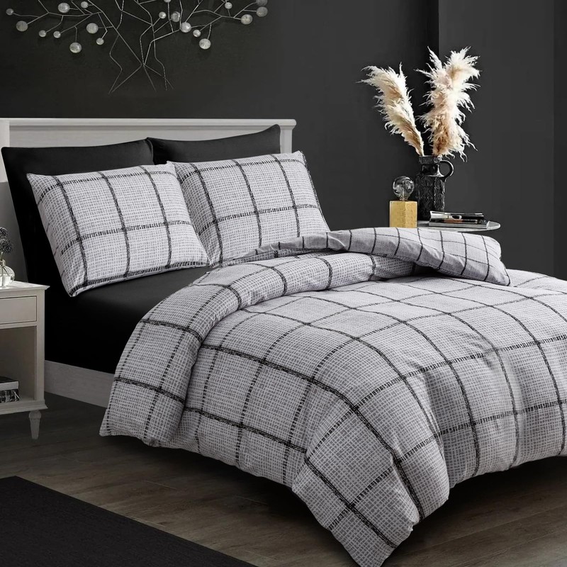 Pamposh Double Duvet Set Premium Brushed Microfiber Duvet Cover Double
