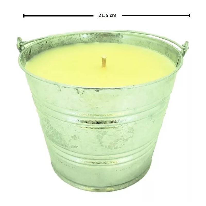 Velart Vela Artesanal Con Citronela Repelente De Mosquitos 4kg