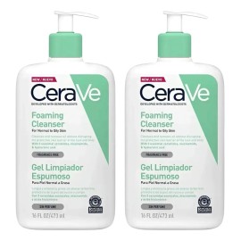 Pack 2 Cerave Gel Limpiador Espumoso 946ml C/u
