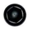 MelTruck® 20 x Black Wheel Nut Caps Protection Cover Diameter