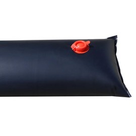 Buffalo Blizzard Black 8-Foot Long Single Chamber Water Bags | 18 Pack | 18-Gauge Heavy-Duty Vinyl Material | Secures Winter Cover to Rectangular Swimming Pools