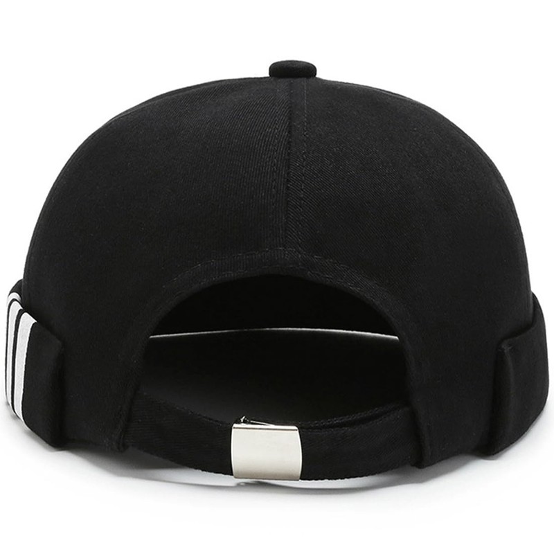 YKDLLF Summer Docker Cap Cotton Men's Adjustable Sailor Hat Cap
