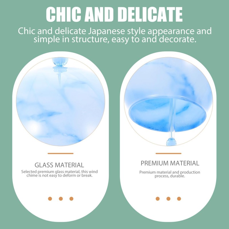 YARNOW Wind Chime, Glass Wind Chime, Edo Wind Chime, Stylish,