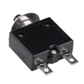Thermal Circuit Breaker, Thermal Circuit Breaker, Thermal Switch with Manual Reset, Thermal Fuse, Compressor Circuit Breaker, 5A 8A 10A 15A 18A 20A 30A DC 50V (5A)