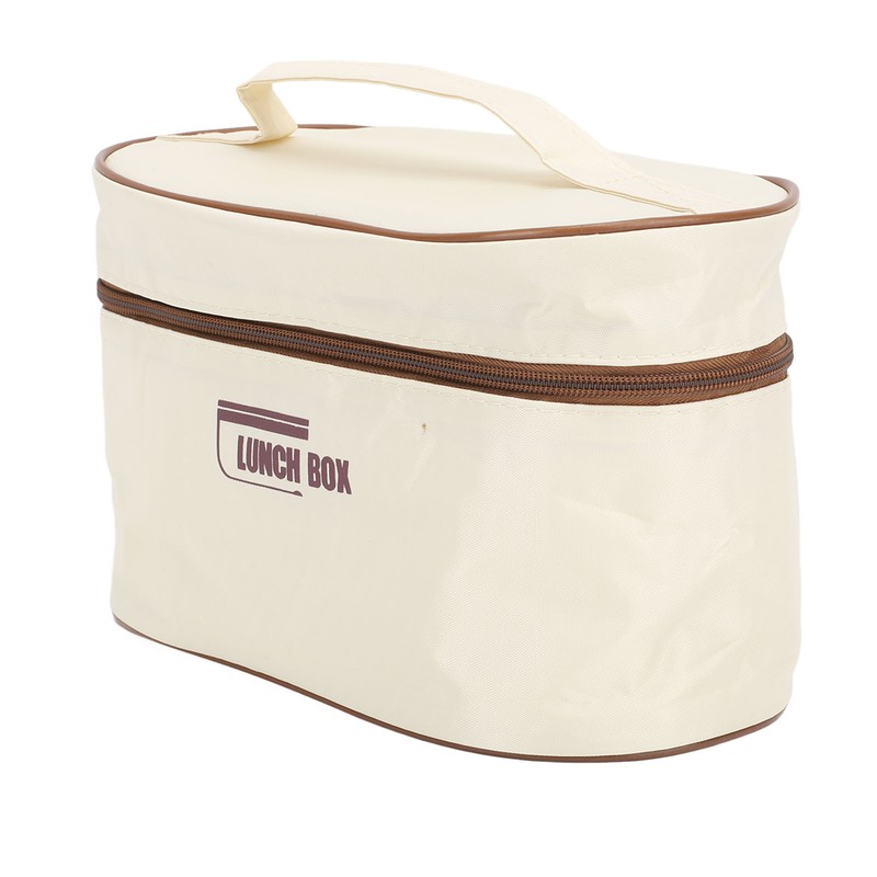 Insulated Lunch Container 304 Stainless Steel Leakproof Portable Round Thermal