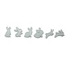 VILLFUL 2 Set Mini Rabbit Carbon Steel Cutting Dies for