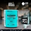 Glutamina En Polvo Mdn Sports Alta Pureza 100 Servicios