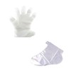 Disposable clear vinyl feet, foot wraps, moisturizing vinyl, foot moisturizer, foot vinyl, hand moisturizer / 일회용 투명 발비닐 발싸개 보습 비닐 발보습 풋비닐 손보습