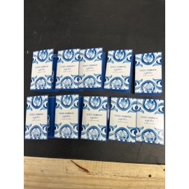 Dolce&Gabbana Lot of 10 Dolce & Gabbana Light Blue CAPRI IN LOVE EDP Sample Vial 1.5 ml