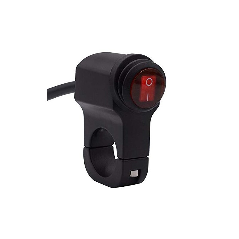 22" Motorcycle Handle Switch Combination Horn Switch Steering Switch Headlight