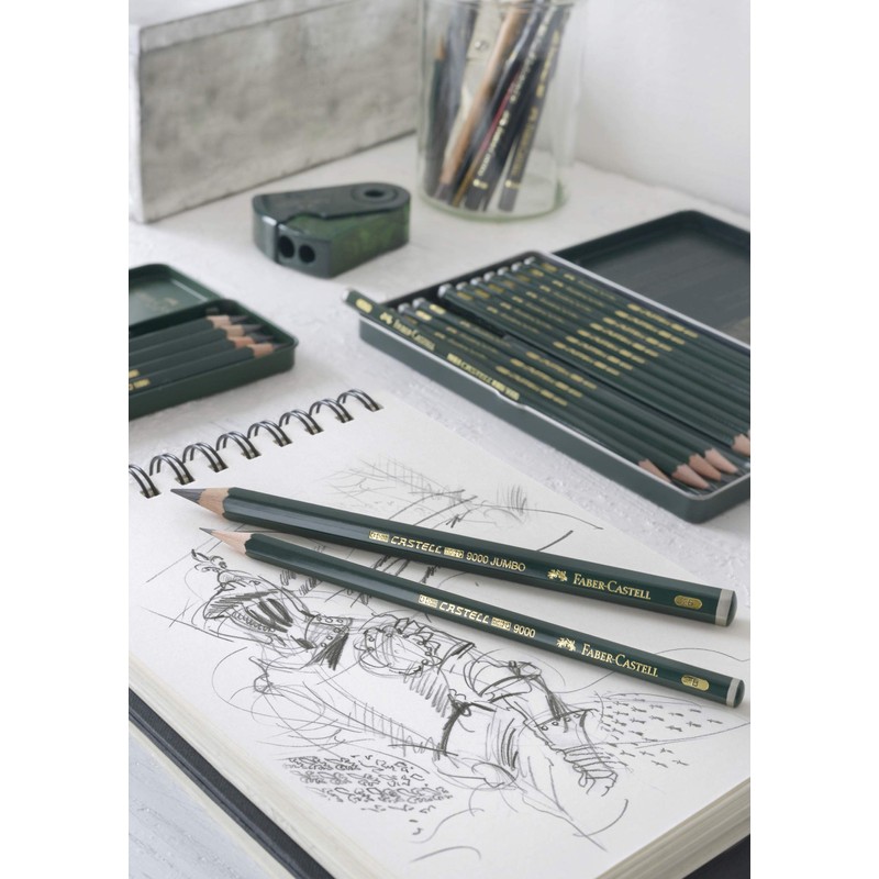 Faber-Castell 119065 – Pencil Castell 9000, Set of 12, Art