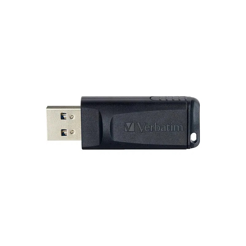Verbatim 10PK USB 64GB Slider Flash Drive 2.0 Black Memory