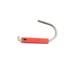 Universal Tool Holder Cordless Tool Hook Monster Belt Hook Tool Holster Made in The USA (RED Anodized Aluminum)