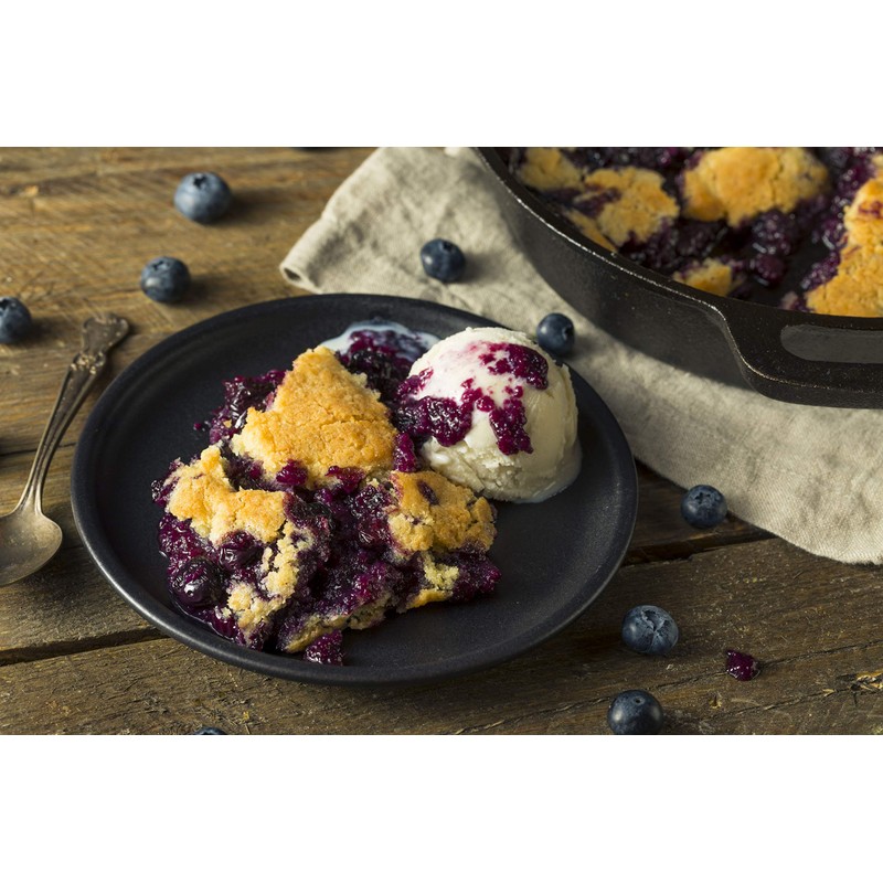 Blueberry Cobbler Mix, 9oz Cloth Gift Bag