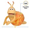 Silly Snail, Animal Hand Puppet, Ventriloquist Style, 45cm