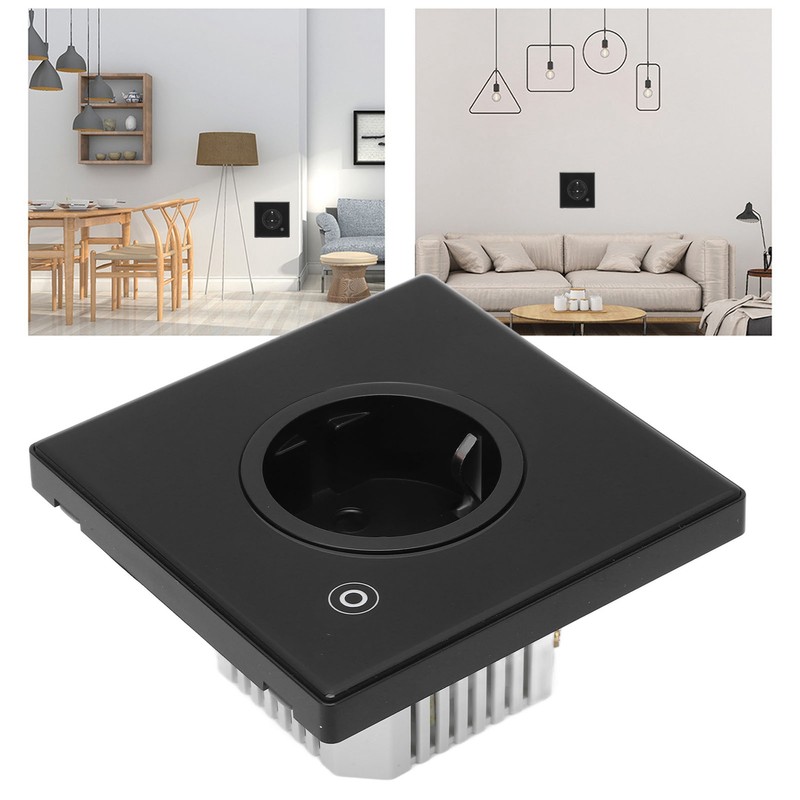 Smart Socket 16A 3000W Modern Design Multi Function Smart Timing