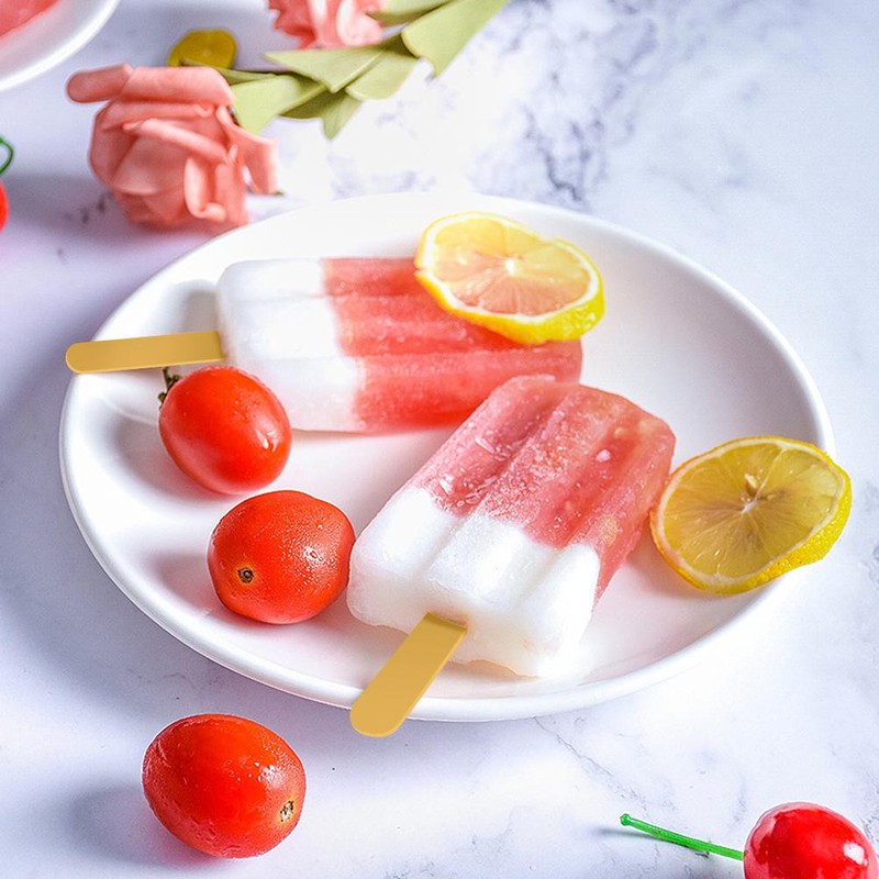 50PCS Acrylic Popsicle Sticks Reusable Cakesicle Sticks Party Favors for