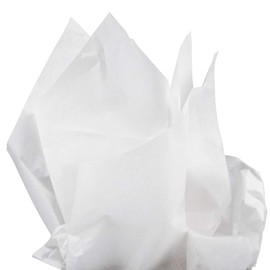 JAM PAPER Tissue Paper - White - 10 Sheets/Pack