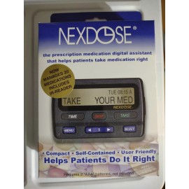 NexDose Electronic Medication Digital Assistant Reminder Calendar Scheduler