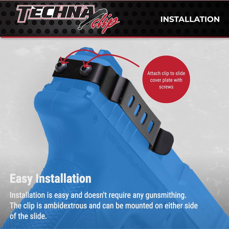 Techna Clip Concealment System for Smith & Wesson SD9 VE