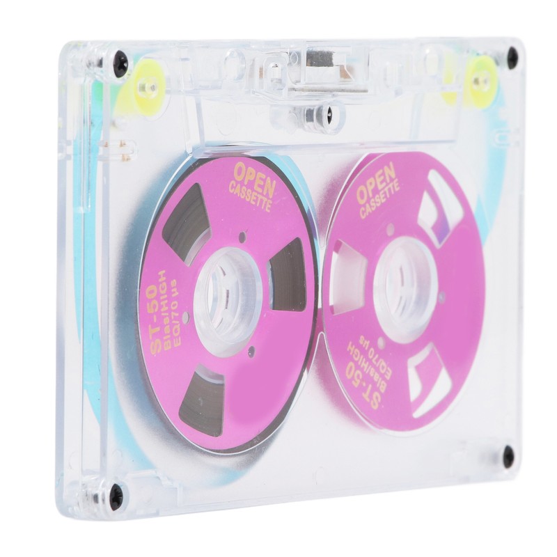 Blank Cassette Tapes for Recording Audio Tapes Low Noise High