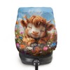 XYZCANDO Baby Highland Cow Infant Car Seat Cover Cartoon Summer