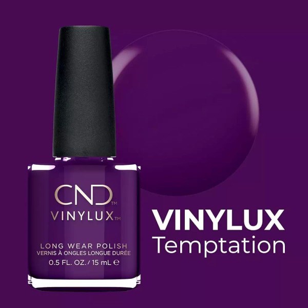 CND Vinylux Long Wear Nail Polish 5oz/15mL Temptation