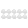 10pcs Hearing Amplifier Ear Plugs Flexible Horn Shaped Silicone Hearing