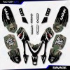 Factory EFX Inc Woodland Savage Camo Racing Graphics kit fits