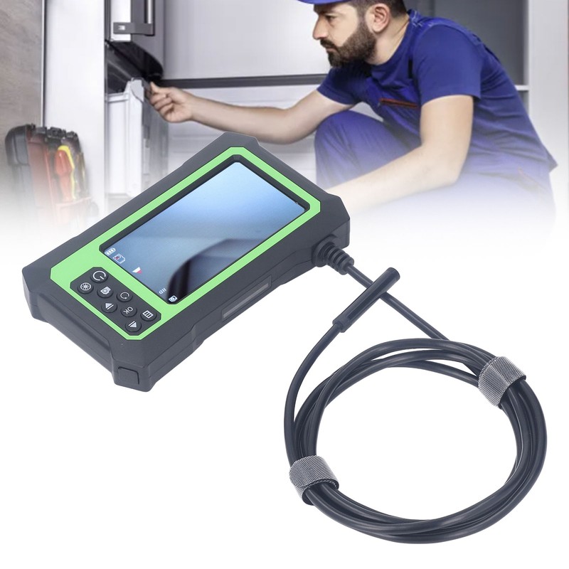 Endoscope Camera IP67 Waterproof 4.3in 8mm Lens 1080P Bending Borescope