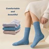 DOMIBOY 3 Pack Women Wool Cashmere Socks Casual Dress Soft