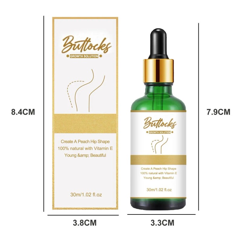 Crema De Masaje Para Realzar Glúteos En V, Cadera, Glúteos,