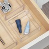 iDesign Porta trucchi, Separatore cassetti extra piccolo impilabile per cosmetici