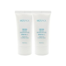 MD's Pick Unscented Tea Moisture Sun Cream 50ml x 2 / 엠디스픽 무향자차 수분 선크림 50ml x 2개
